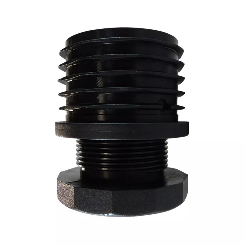 Black Nylon Round One Piece Feet For Secure Furniture Support