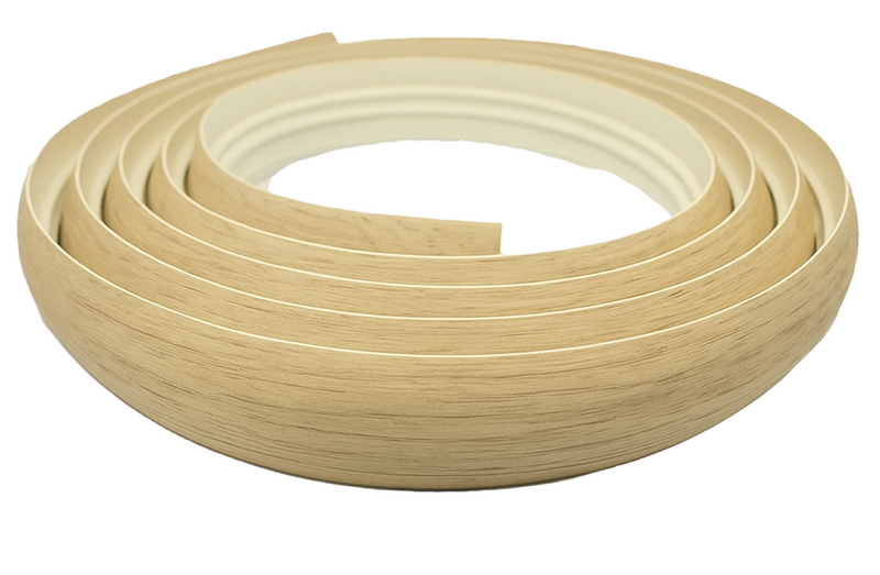 Flexible 40mm PVC Floor Trim – Curved Door Threshold Strip for Laminate, Vinyl & Carpet | Waterproof Transition Profile (Easy Heat-Bend Install)