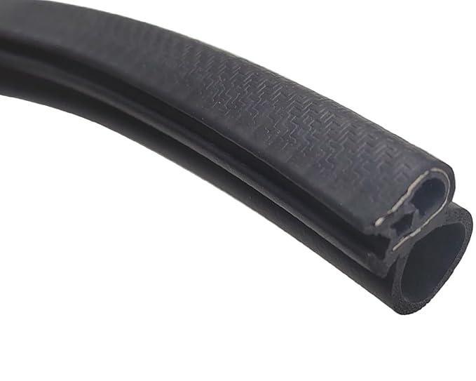 Industrial Black EPDM Rubber Door Trim Perfect For Sealing & Protecting Door Edges