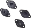 Anti Vibration Turret Mounts – Black, For Industrial Equipment