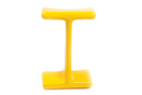 High Quality Yellow PVC I-Beam Covers For Safety & Protection - 5 Pack