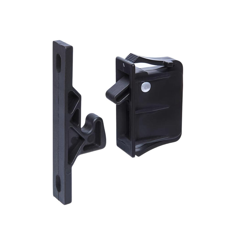 High Quality Black Grabber Catch Latches For Industrial Purposes - Pack of 2