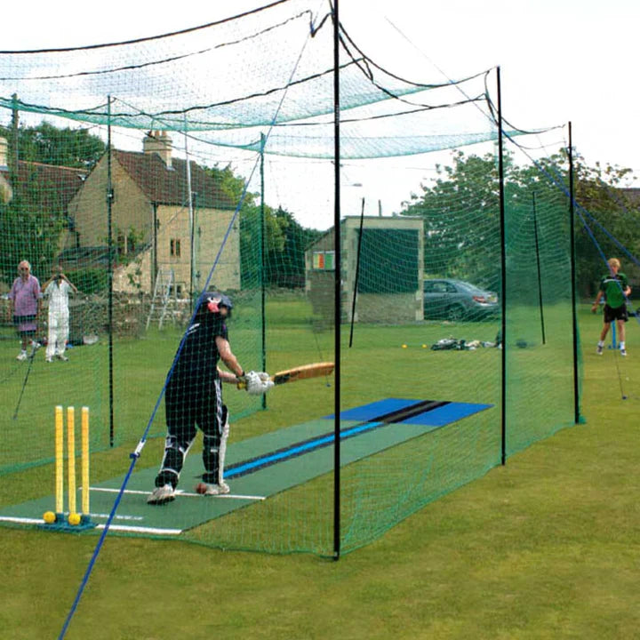 Heavy-Duty Cricket Practice Cage with Roof For Gardens, Schools & Clubs