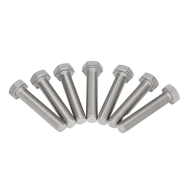 Professional Stainless Steel Hex Set Screws DIN 933 For Industrial Applications