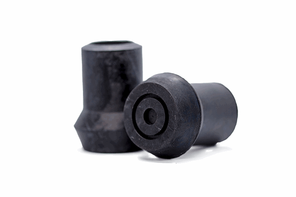 Industrial Grade Black D Style Rubber Feet For Secure Solution - 55 Pack