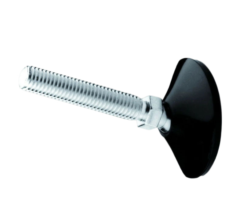 Professional Black Threaded Tilting Feet For Stability & Floor Protection – 47.5mm Base Diameter