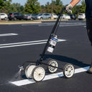 Deluxe 4-Wheel Aerosol Line Marking Applicator | Adjustable Width | Hard Surface