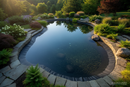 Industrial Heavy Duty Pond Liners | Free Underlay & Lifetime Guarantee | UV-R... - Pond Liner - In Use