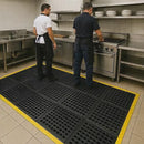 Interlocking Non-Slip Roof Matting – Self-Draining, Heavy-Duty Walkway Safety Mat for Roof Access & Maintenanc