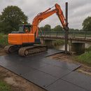 Heavy Duty Ground Protection Mat | TerraLock™ 50-Tonne Load Mat – 2400 x 1200 x 15 mm HDPE