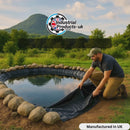 Premium LDPE Pond Liner – 0.35mm Thick with 40-Year Warranty | Free Underlay Included | Flexible, UV-Resistant & Fish-Safe