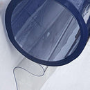 Dark Slate Blue UV Resistant PVC Curtain Sheet Clear PVC Plastic Sheeting For Outdoor Use