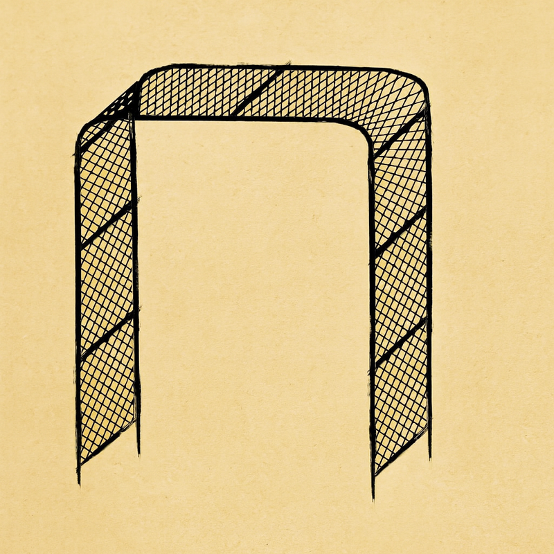 Elegance Door Arch – Sage Green Steel Gateway Arch (W 1.30m × H 2.40m × D 0.56m)