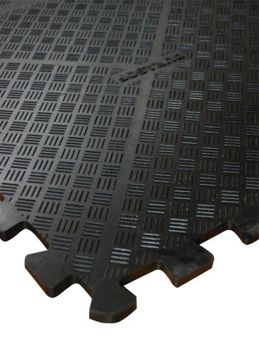 Rubber Interlocking Garage Mats Heavy Duty Flooring Tiles - Rubber Co