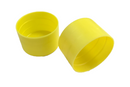 High Durable LDPE Yellow Scaffold Stud Caps For Safety Protection - 200Pack