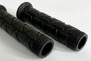 High Quality Black Rubber Grips Flanged For Multiple Applications - 50Pack