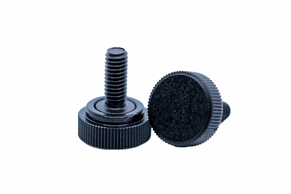 Heavy Duty Black Knurled Grip Knobs For Industrial & Home Applications - 60Pack