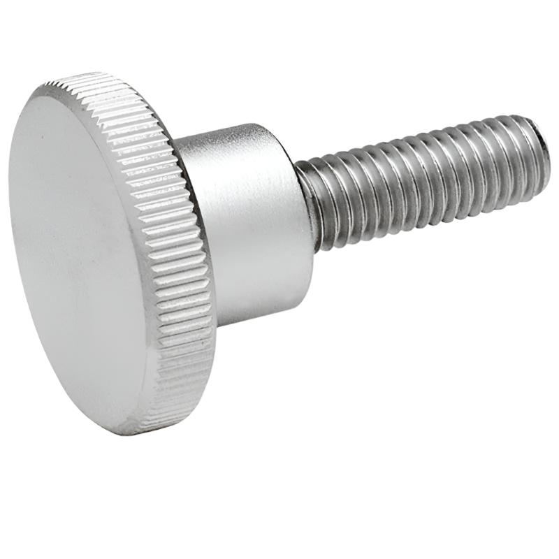 Premium Stainless Steel Knurled Thumb Screws DIN 464 Perfect For Industrial & Home Applications