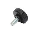 High Durable Black Male Low Profile Thumbscrews Perfect For Securing Panels (10Pcs)
