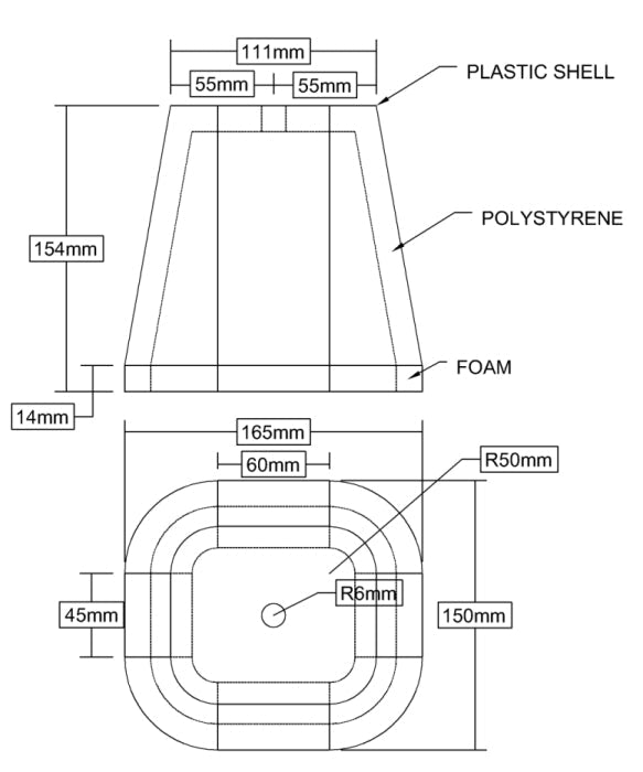 Heavy Duty Hard Shell Outside Tap Cover Protection For Outdoor Taps