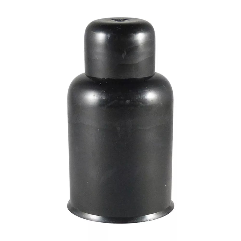 Heavy Duty Black LDPE Telescopic Thread Nut Caps Perfect For Sealing & Protection