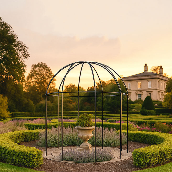 Verdure | Dome Garden Gazebo – Elegant Metal Structure