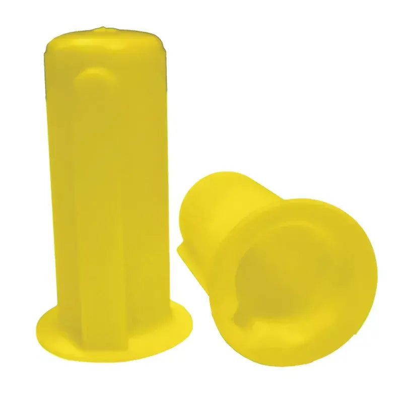 Style-1 Premium Yellow LDPE Driveshaft Caps Perfect For Driveshaft Sealing & Protection