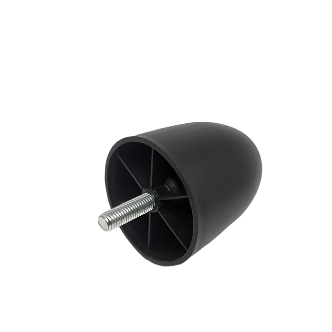 Industrial Grade Black Threaded Sofa Feet For Furniture Applications