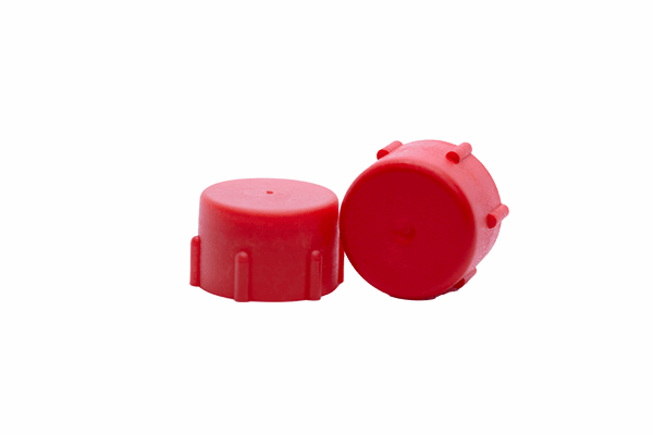 Heavy Duty Red LDPE Metric Threaded Caps For Protecting Threaded Components - 50Pcs