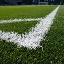 Dense High Pigment White Grass Lines Close Up | IndtriLine PitchMark ExcelLine