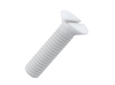 Slotted Head Nylon Screws – Natural Nylon For Secure Fastening