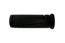 Industrial Grade Black Rubber Grips Panelled With Small Flange - 50Pack