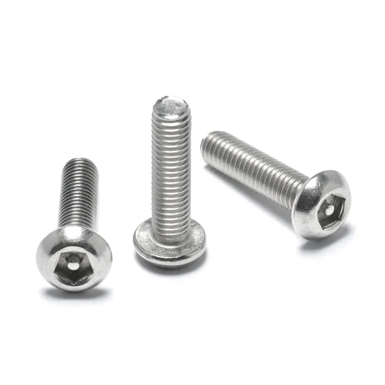 Heavy Duty Pin Hex Socket Button Head Screws For Machinery Use