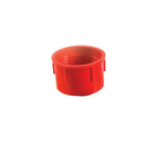 UNF Threaded Caps Red LDPE For Secure Thread Protection