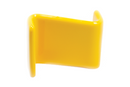 Heavy Duty PVC Yellow Z Post Cap For Commercial Use - Pack of 5