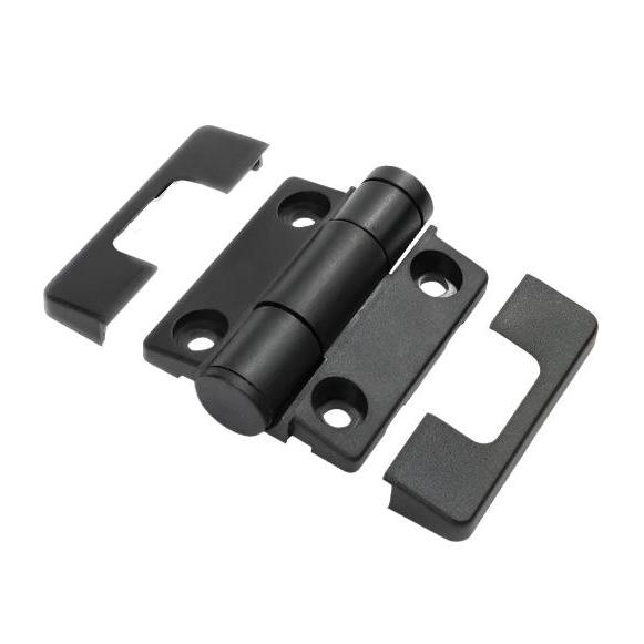 Industrial Black Triple Detent Plastic Hinge Ultimate Protection For Home Projects - 3Pcs