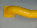 Heavy-Duty Bolt-Down Wheel Guides - Galvanized Steel, Yellow Powder Coated, 1... - Image 5