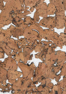 White Patterned Cork Wall Tiles - Decorative Acoustic Panels