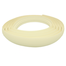 Flexible 40mm PVC Floor Trim – Curved Door Threshold Strip for Laminate, Vinyl & Carpet | Waterproof Transition Profile (Easy Heat-Bend Install)