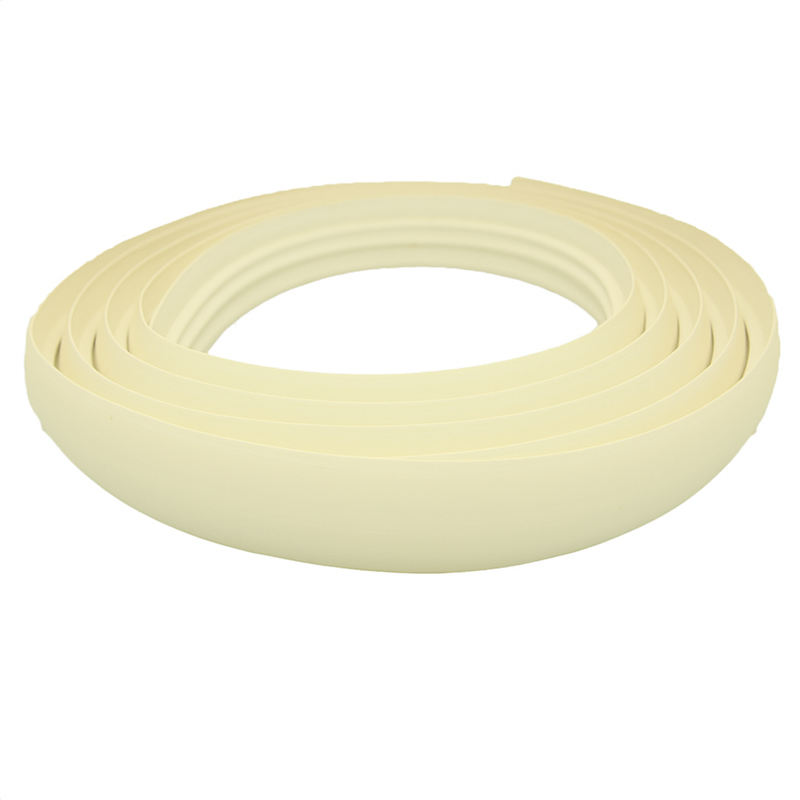 Flexible 40mm PVC Floor Trim – Curved Door Threshold Strip for Laminate, Vinyl & Carpet | Waterproof Transition Profile (Easy Heat-Bend Install)