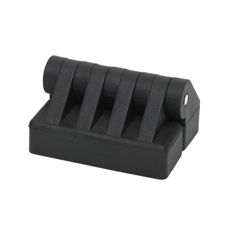 High Durable Black Plastic Hinges with Threaded Inserts For Machinery Equipment