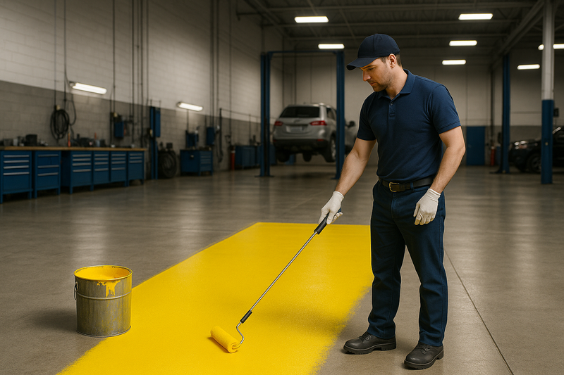 Industrial Aquatuff Floor Paint For Factory, Warehouse & Garage Floors - 20L