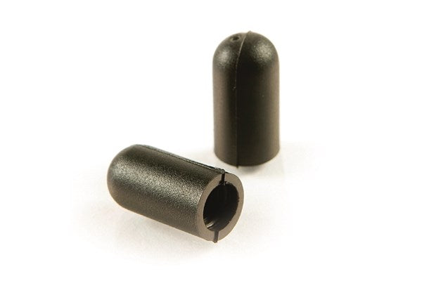 High Durable Black Rubber End Tips For Multiple Applications - Pack of 100