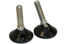 Heavy Duty Black Tilt & Glide Feet With Mounting Holes - Pack of 35