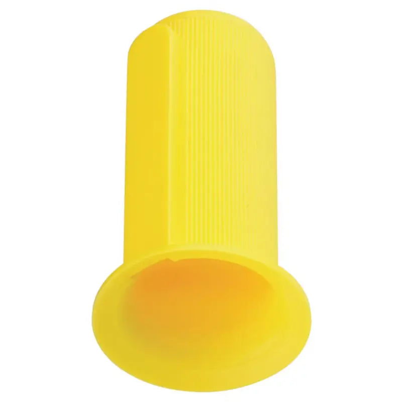 Style-1 Premium Yellow LDPE Driveshaft Caps Perfect For Driveshaft Sealing & Protection