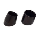 Black Round Angled Ferrules For Electrical And Commercial Use - 10Pcs