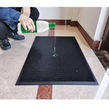 Dark Slate Gray Shoe Disinfectant Mat