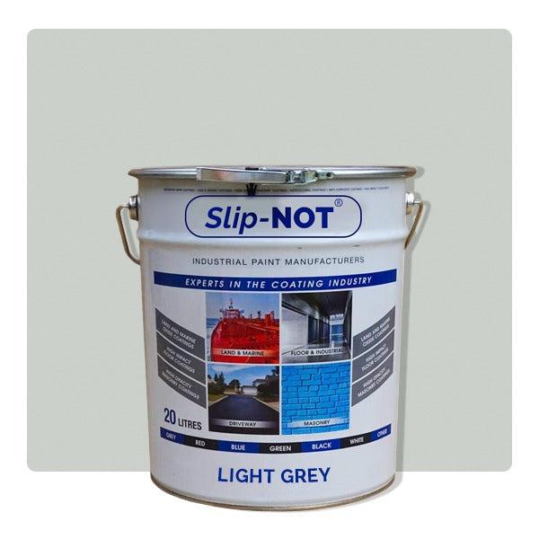 Gray Quick Dry 205L Industrial Garage Floor Paint Heavy Duty Paint For Factories And Showrooms