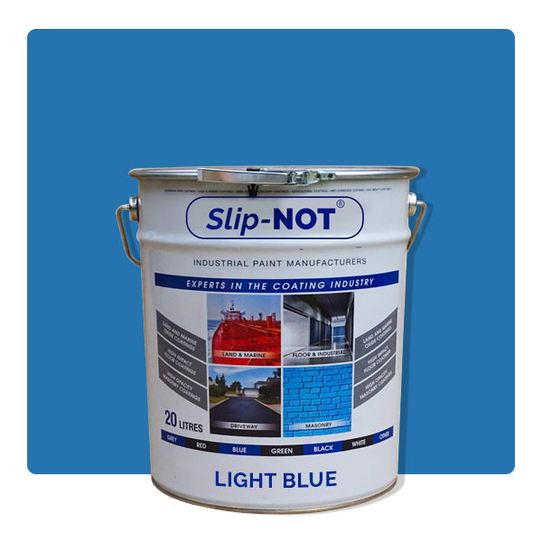 Steel Blue Quick Dry 205L Industrial Garage Floor Paint Heavy Duty Paint For Factories And Showrooms