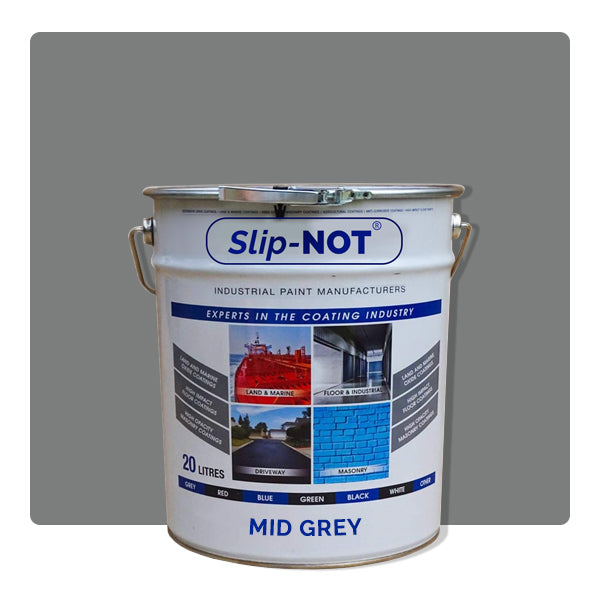 Slate Gray Quick Dry 205L Industrial Garage Floor Paint Heavy Duty Paint For Factories And Showrooms